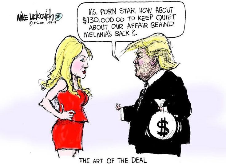 Trump offers porn start hush money